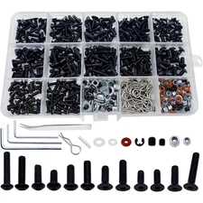 520Pcs Universal RC Screw Kit Screws Assortment Set for Traxxas