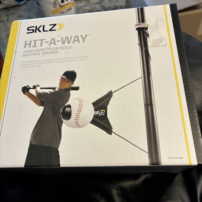 SKLZ Hit-A-Way High Repetition Solo Baseball Batting Swing Trainer Brand New