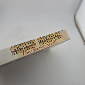 Flying Dragon The Secret Scroll Nintendo NES Box & Manual Only 1988 *Read*