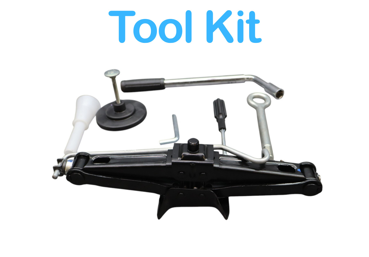 14-19 Maserati Ghibli Rear Lower Trunk Emergency Spare Tire Jack Tool Kit OEM