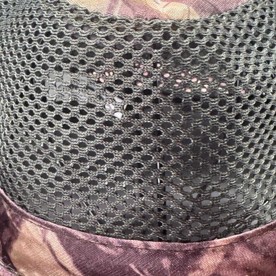 Woodland Creek By Outdoor Ready Camo Vented Fishing Hunting Hat with Strap - Image 3 of 4