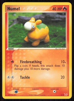 Numel 5/10 EX Trainer Kit Latias Pokemon Lightly Played