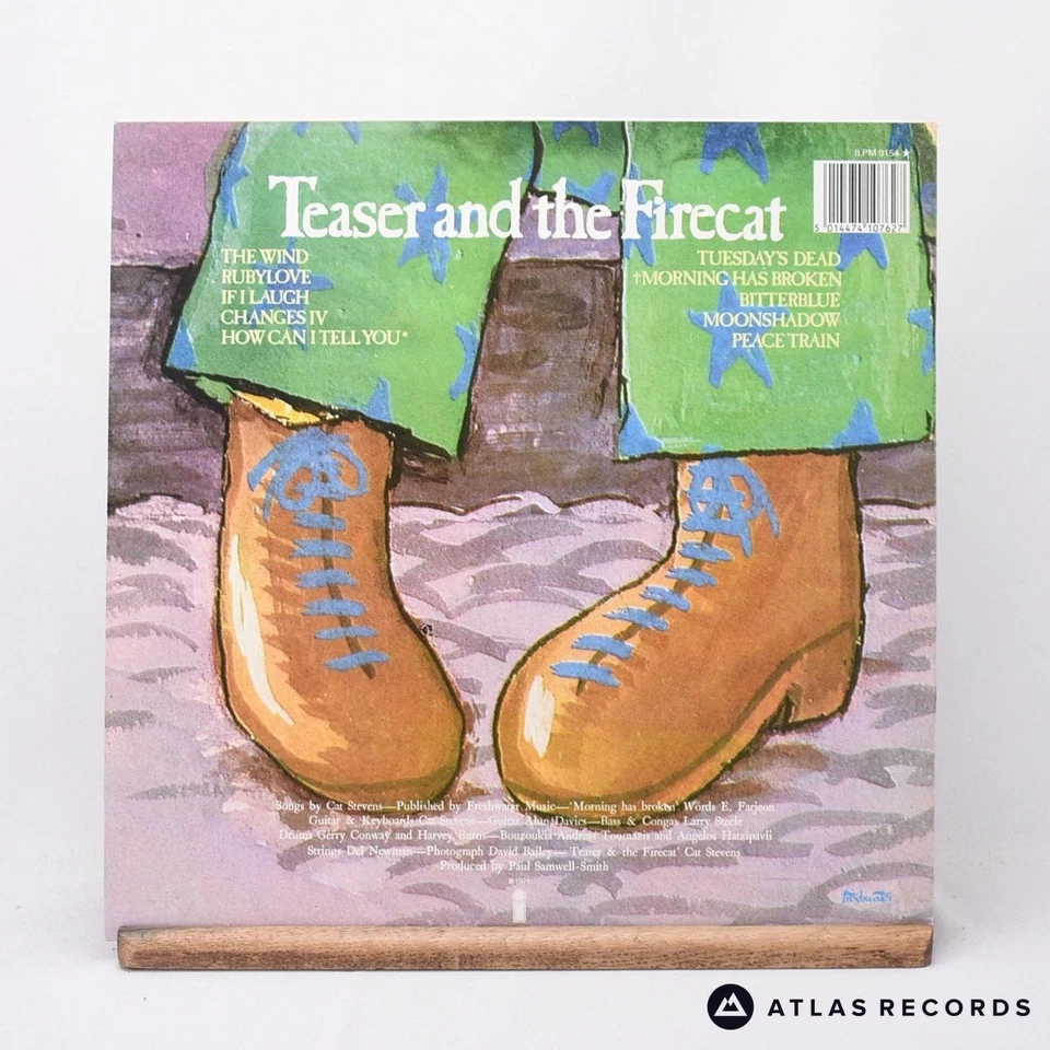 Cat Stevens Teaser And The Firecat LP Album Vinyl Record - EX/EX - Image 3 of 4