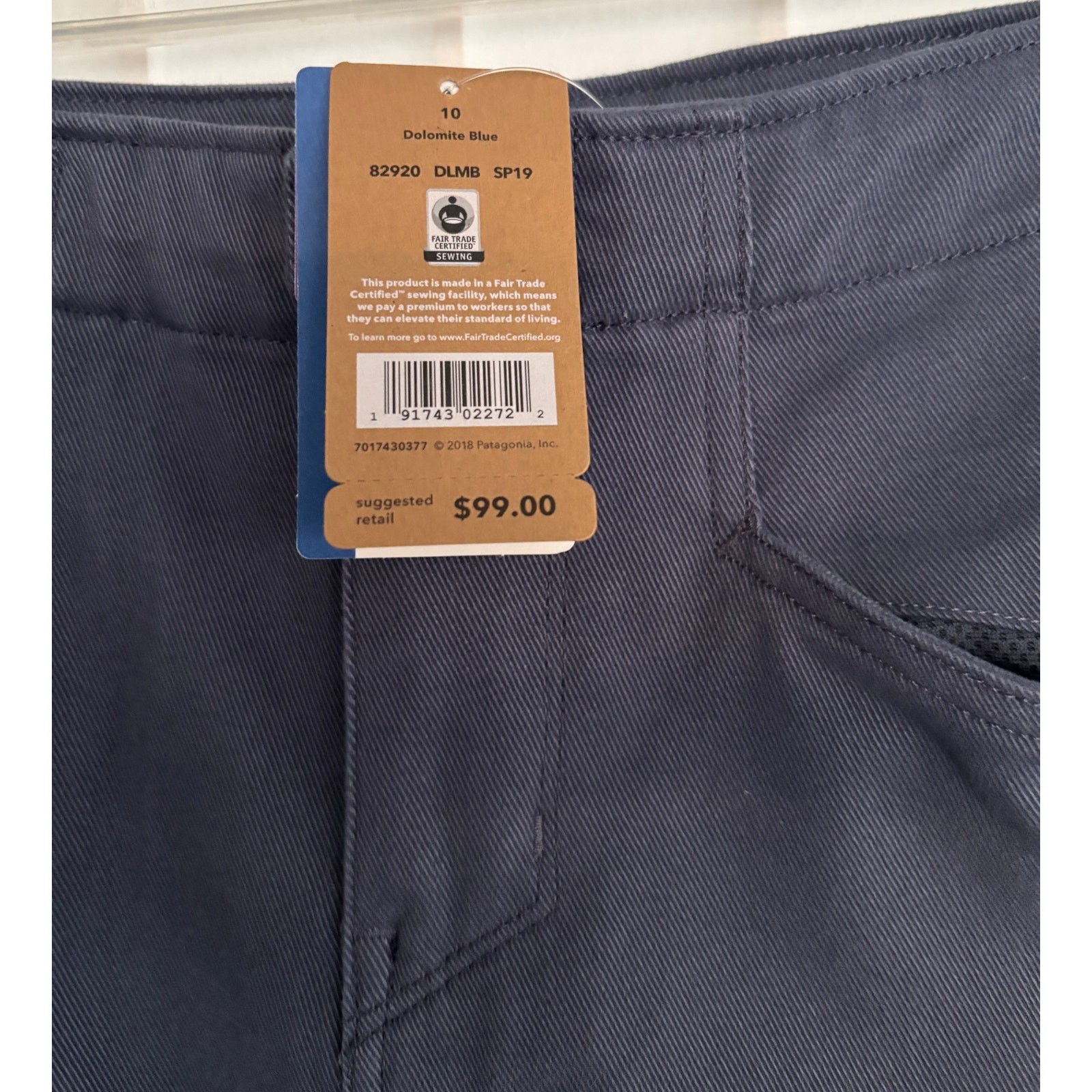 Patagonia Women’s Escala Rock Pants Slim Fit Size 10 Navy Hiking Outdoor NWT thumbnail 8