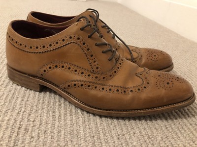 loake fearnley tan brogues