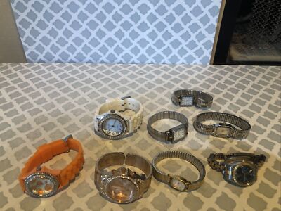 Mixed Lot of 8 Ladies Watches Various Brands Various Sizes  display picture 2