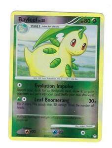 Pokémon TCG Bayleef Mysterious Treasures 41/123 Reverse Holo Uncommon UNPLAYED