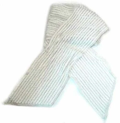 White sequin scarf hot sale