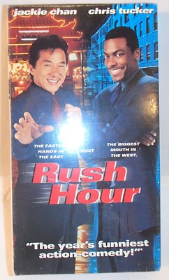 Rush Hour VHS SEALED New Video Tape Jackie Chan Chris Tucker | eBay