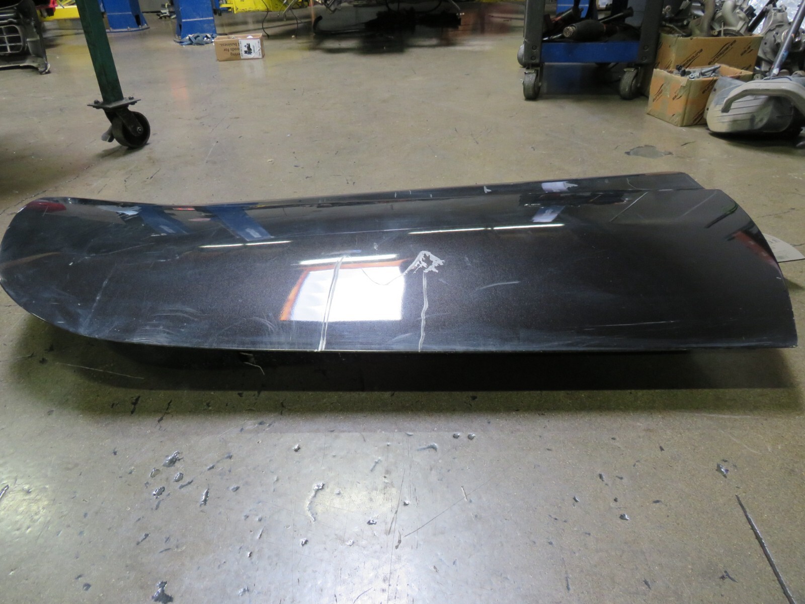 Ferrari California, RH, Right, Front Door Shell, Nero Daytona, Dmg, Used