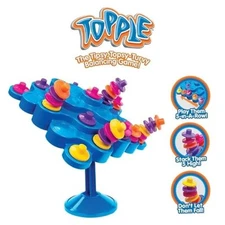 Funskool Games Topple, Strategy balancing and skill game, Stack 5 in a row,