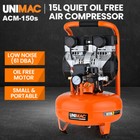 UNIMAC 15L Pancake Air Compressor 116PSI Oil-Free Portable Electric Silent Tyre