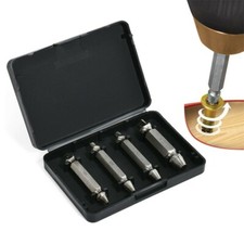 4PCS/Set Broken Bolzen Schaden Schraube Entferner Extraktor Bohrspitzen Revers