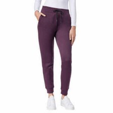 32 Degree Women's Small Pants Heat Fleece Tech Jogger Potent Purple 1065 