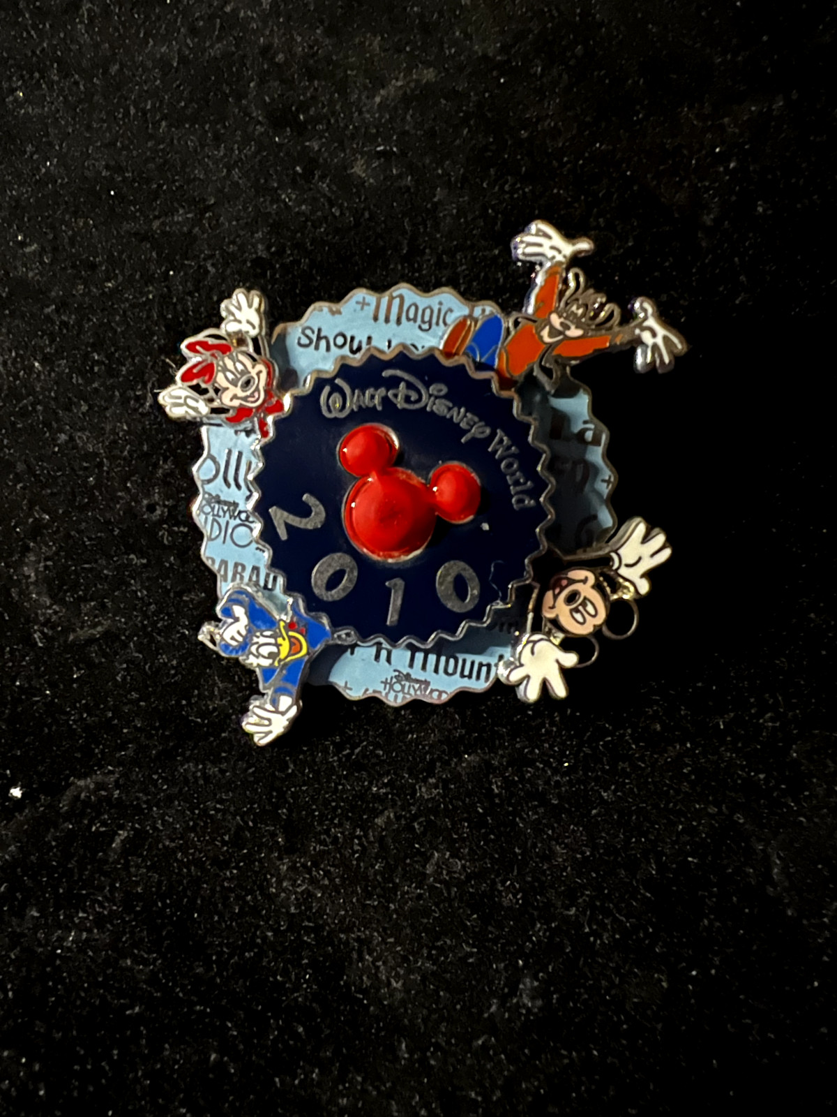 PP74199 DISNEY PIN WDW - Mickey, Minnie, Donald and Goofy - 2010 Spinner