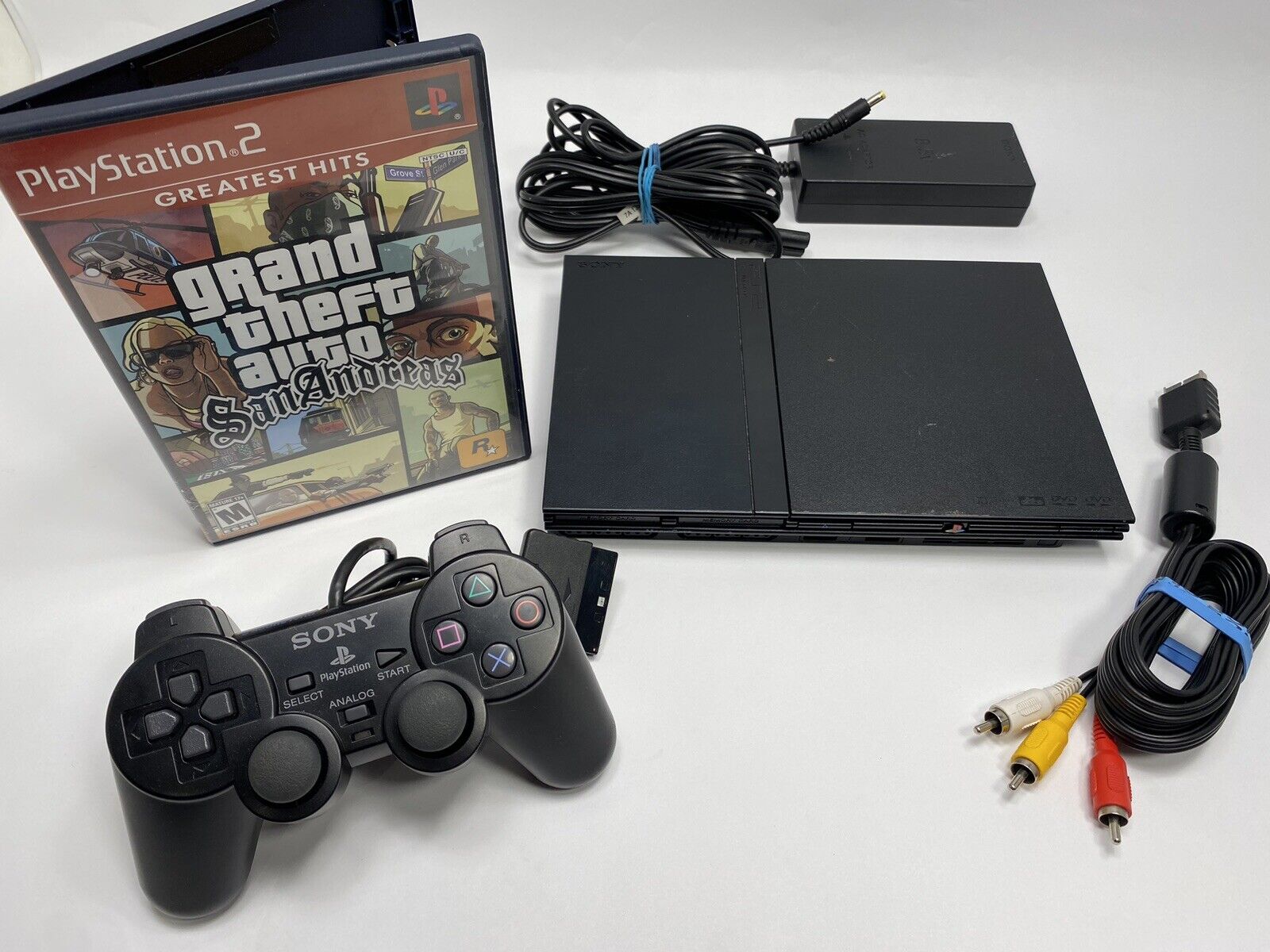 Sony PlayStation 2 Slim Grand Theft Auto San Andreas Bundle -  Consolevariations