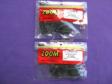 2 Packages - Zoom 3" Fat Albert Grubs  - 10 Per Pack - Color Salt and Pepper