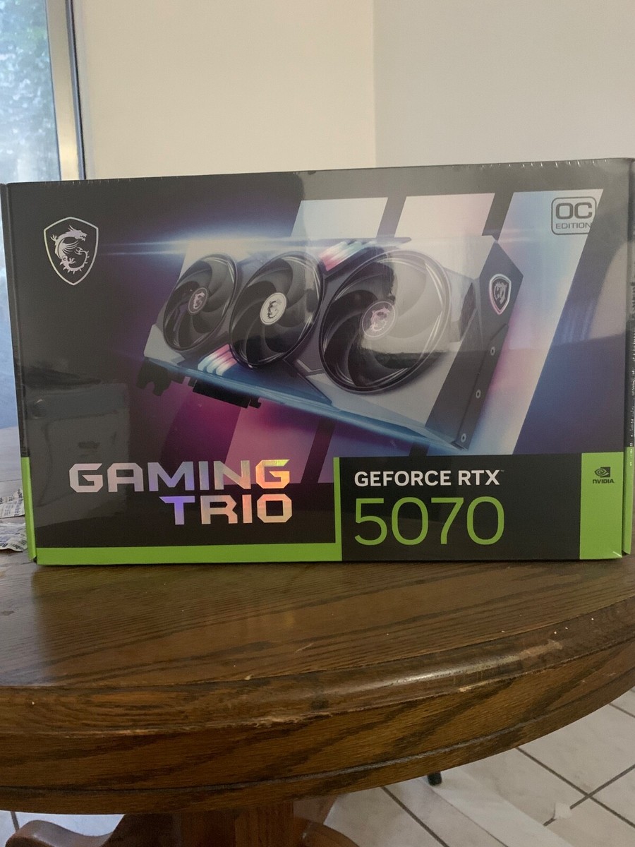 グラフィックボード・グラボ・ビデオカード MSI GeForce RTX 5070 Gaming Trio MSI GeForce RTX™ 5070 12G GAMING TRIO OC