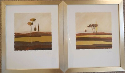 Great Pair of Contemporary Framed Prints