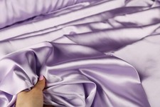 Lilac Satin Charmeuse Fabric By The Yard 173