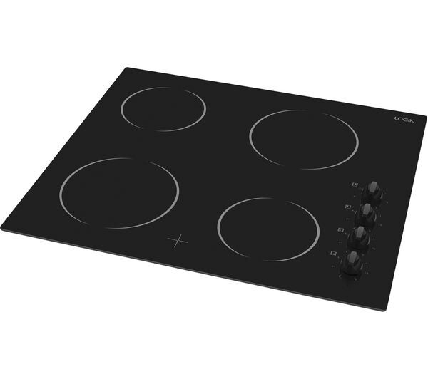 LOGIK LCHOBKN22 59 cm Electric Ceramic Hob Black RRP £149.00