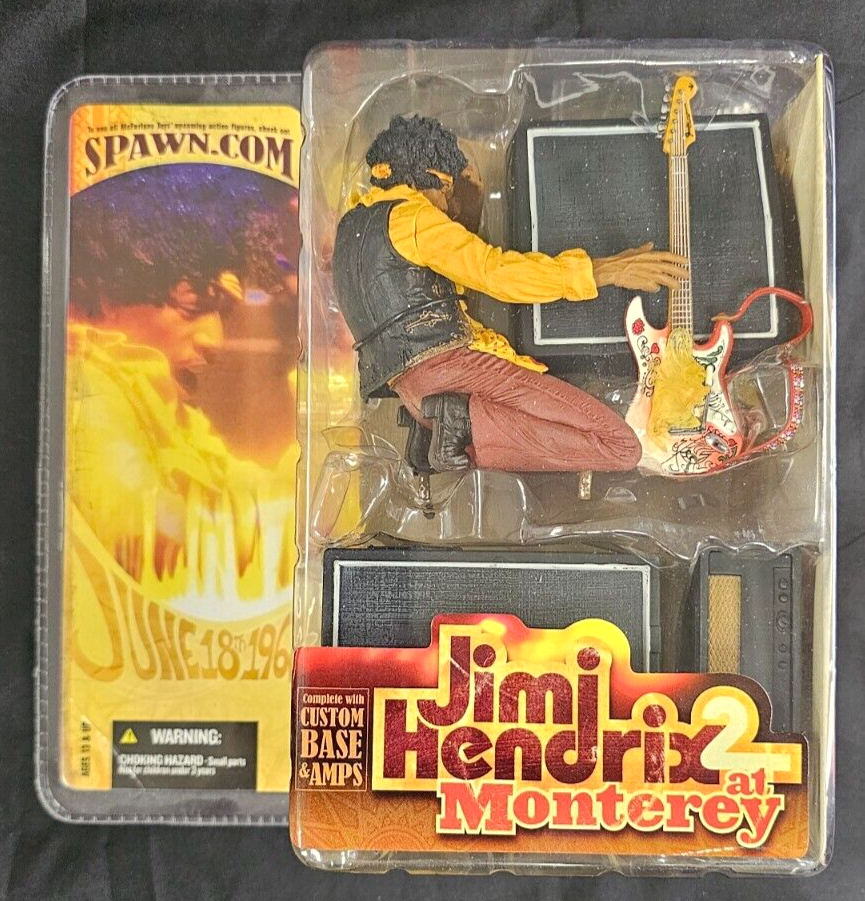 SPAWN JIMI HENDRIX 2 at Monterey Complete with Custom Base & Amps