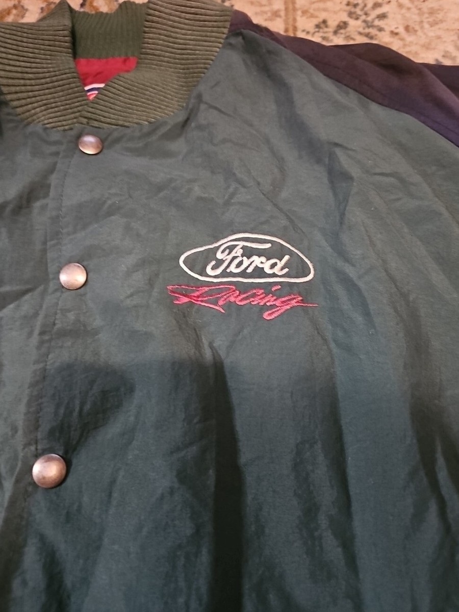 Ford 90s RACING JACKET レーシングジャケット Chase Authentics × Made In Usa × Vintage vintage 90s blue