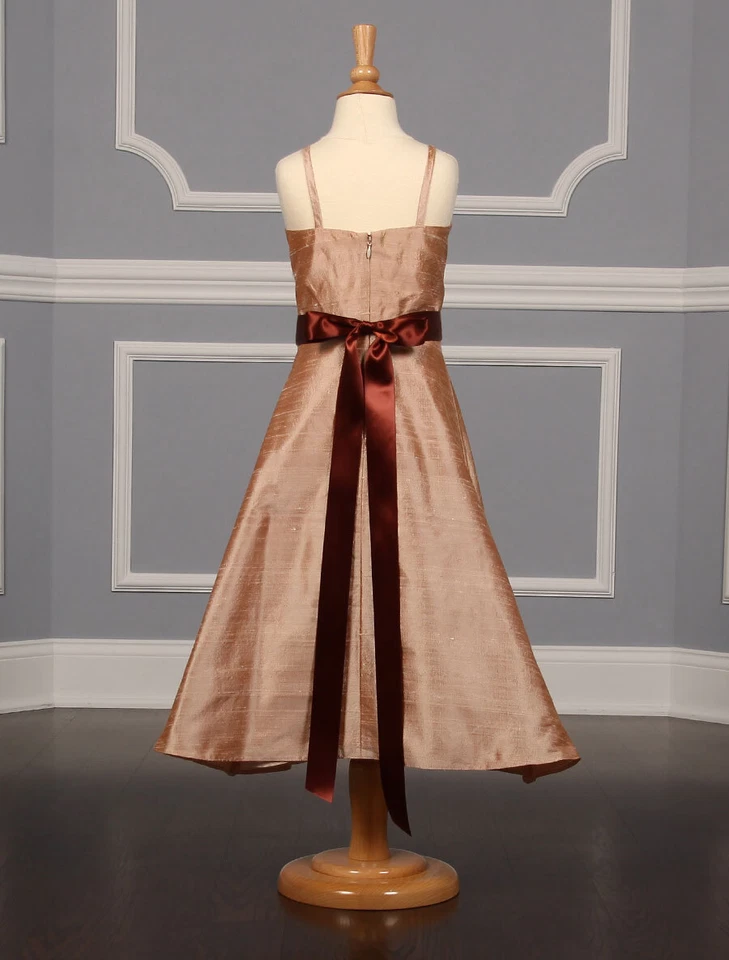 WATTERS AND WATTERS WA 40425FG 花姑娘正式礼服新娘婚礼女孩 — 第 3/4 张图片