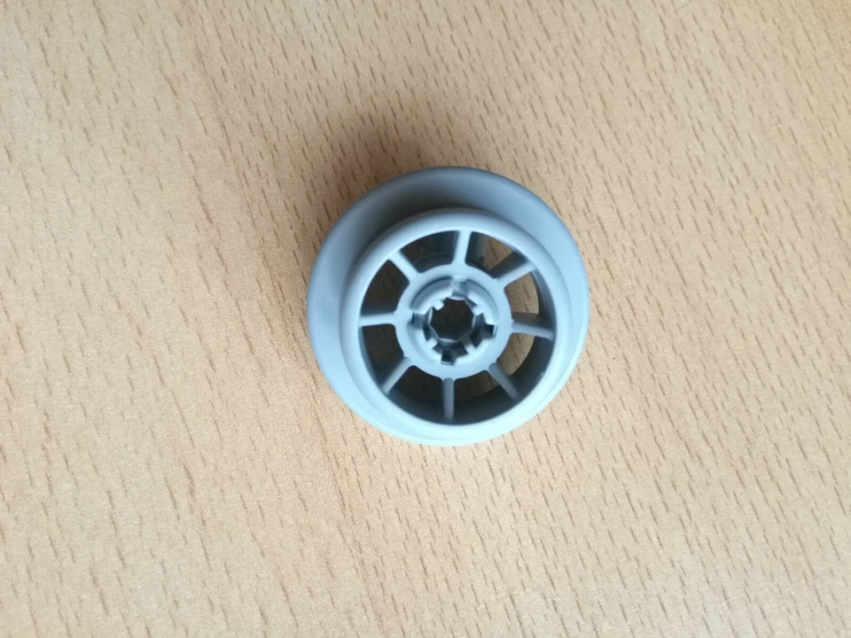 Korbrolle Bosch T.-Nr. 00165314 für Unterkorb Geschirrspüler - Bild 2 von 4