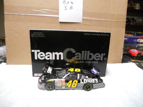 1/24 Team Caliber Owners nascar 2002 #48 Lowes Dark Chrome debiutancki samochód