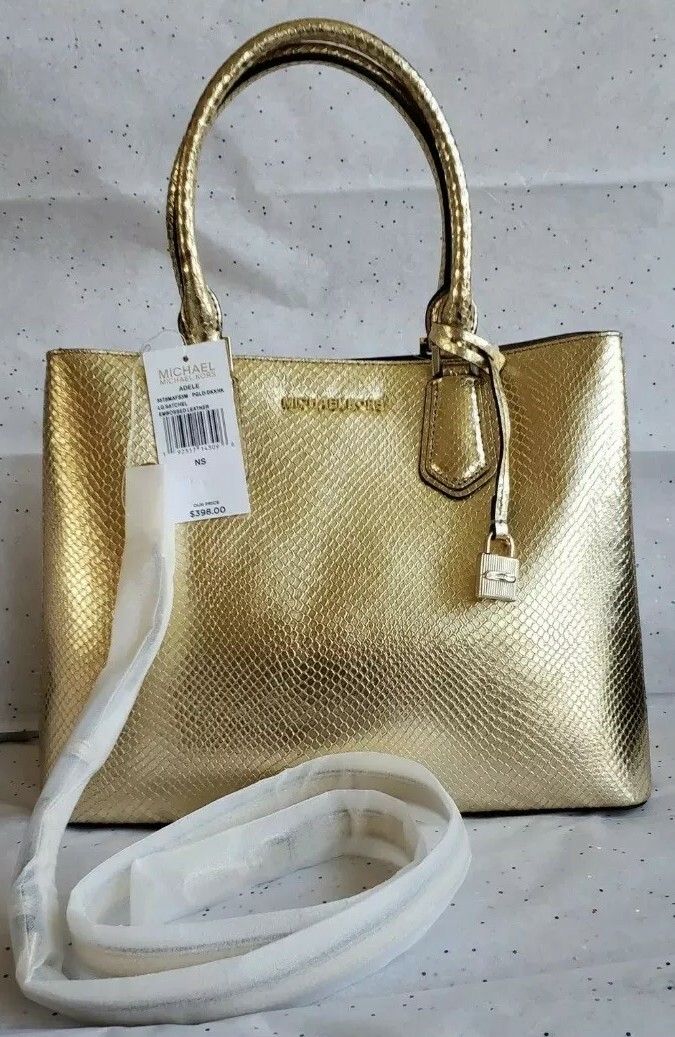 michael kors adele large satchel