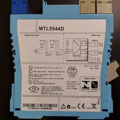 MTL5544D MTL 5544D For 2 or 3 Wire tx Two Outputs Repeater Power