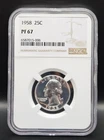 1958 Proof Washington Quarter-NGC PF 67