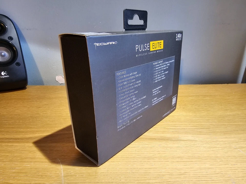 TECWARE Pulse Elite 2.4G Wireless RGB Lightweight Gaming PixArt 3370 Mouse BNIB - Image 2 of 2
