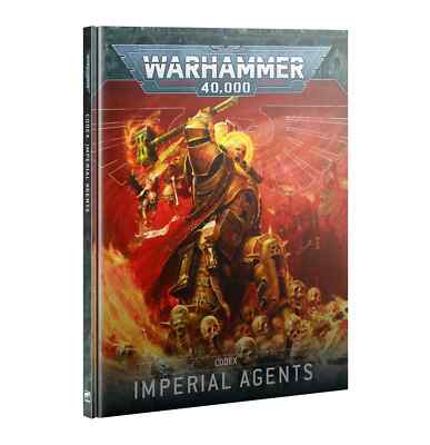 2024 Codex Supplement: CODEX: IMPERIAL AGENTS - Warhammer 40k 40,000 New!