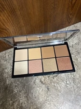 J.CAT BEAUTY 8 Square Palette - Hide & Seek Contour & Highlight Palette New