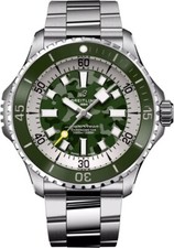 Breitling Superocean E10379 Green Dial Bezel Titanium Automatic Men's Watch