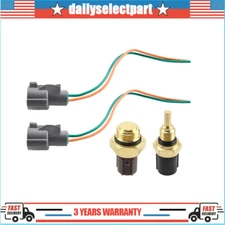 For HONDA ACCORD 1995-2005 Cooling Fan Switch + Coolant Temp Sensor + Connectors