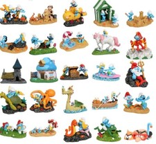 Aqua Della Schlumpf Schlümpfe Aufstellfiguren Deko Aquarium   Auswahl