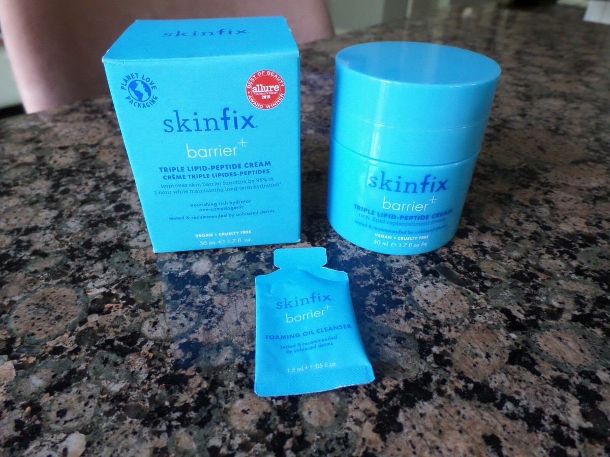 NEW IN BOX SKIN FIX BARRIER TRIPLE LIPID-PEPTIDE CREAM 1.7 FL. OZ