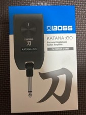 BOSS KATANA:GO Guitar / Bass Modeling Headphone Amplifier Test Completed Working
