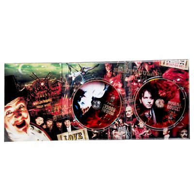 Moulin Rouge! : (2001) 2 x DVD Nicole Kidman Ewan McGregor Baz