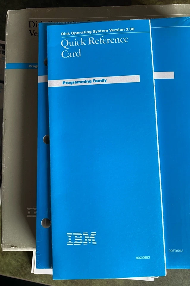 Vintage IBM DOS Version 3.30 Disk Operating System 1986 CIB 3.5”  Diskettes - Image 2 of 4