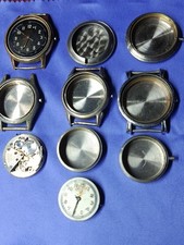 Roamer Vintage 3Cases,4backs,2movements,1 Watch.