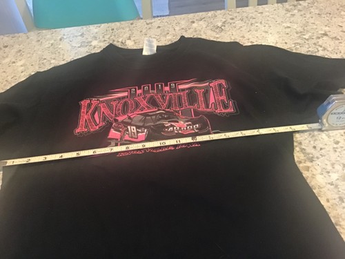 Port & Company 2019 Knoxville Iowa Racing Double Graphic Size Medium T Shirt - Picture 5 of 6