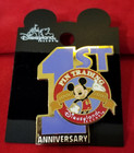 Disneyland Resorts 1st Anniversary Pin Trading Exclusive Mickey 2001 — photo 2