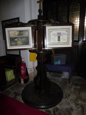 Foto 6x4 Inside St Oswald, Flamborough (2) um 2017