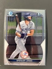 Spencer Jones 2023 Bowman First Chrome #139