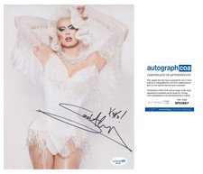 SCARLET ENVY SIGNED RUPAUL’s DRAG RACE 8x10 PHOTO - ACOA COA