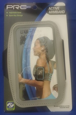 Pro Strength Active Reflective Armband Adjustable Band & Spare Key Storage